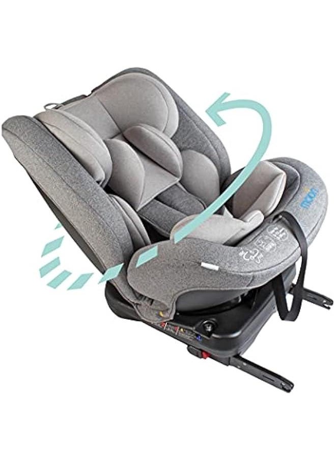 Rover Car Seat – Baby Travel Gear Group 0-1-2-3 – 360 Degree Baby Carrier Car Seat w/Isofix – 0-12yr Baby Safety Products – Rear & Forward Convertible Car Accessories - Grey - pzsku/Z73BC2C3BFB350F33FD68Z/45/_/1721727313/a2658e5d-e06e-421f-9021-83076510767b