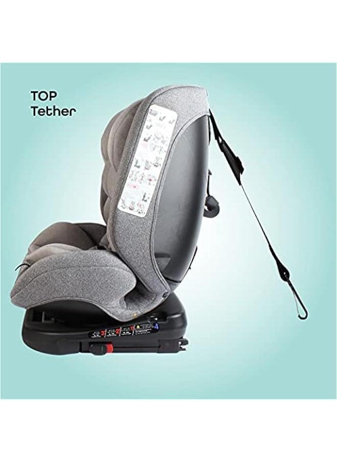 Rover Car Seat – Baby Travel Gear Group 0-1-2-3 – 360 Degree Baby Carrier Car Seat w/Isofix – 0-12yr Baby Safety Products – Rear & Forward Convertible Car Accessories - Grey - pzsku/Z73BC2C3BFB350F33FD68Z/45/_/1721727467/39ed4b7c-0359-49a9-857a-ce01e6057700