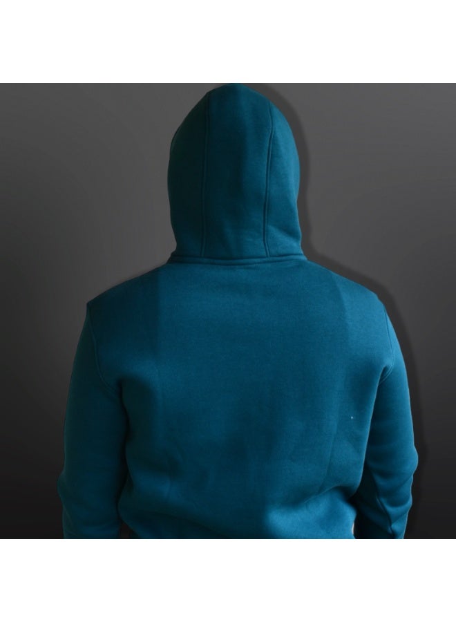 Horse Polo Hoodie Sweatshirt for men,Green - Image 4