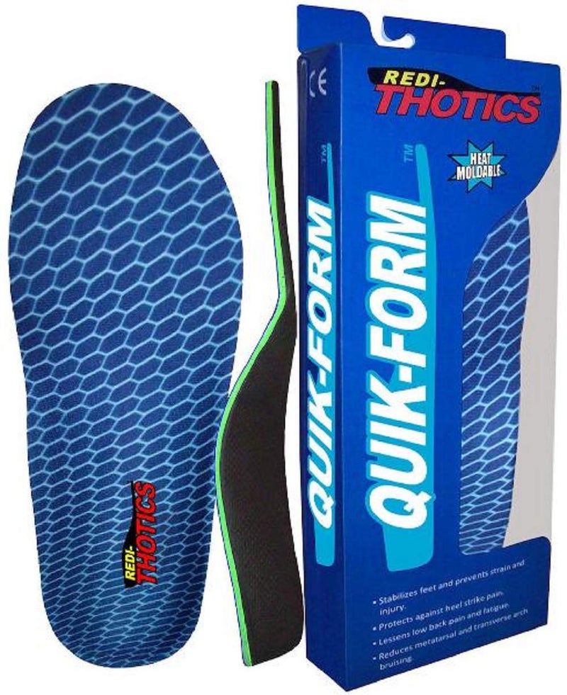 RediThotics QuikForm Heat Moldable Insoles E Mens 10105 Womens 11115