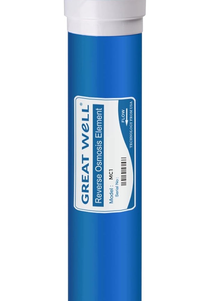 iSpring Greatwell Reverse Osmosis Membrane 100 GPD Replacement for Under Sink RO Systems, Model MC1 - Image 1