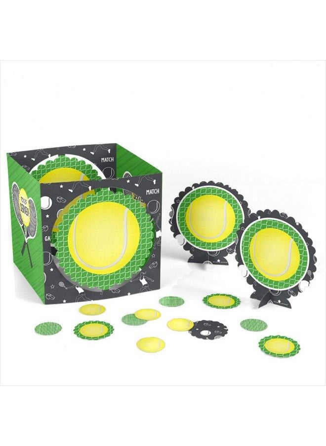 Big Dot of Happiness You Got Served Tennis Baby Shower Or Tennis Ball Birthday Party Centerpiece & Table Decoration Kit  - Image 4