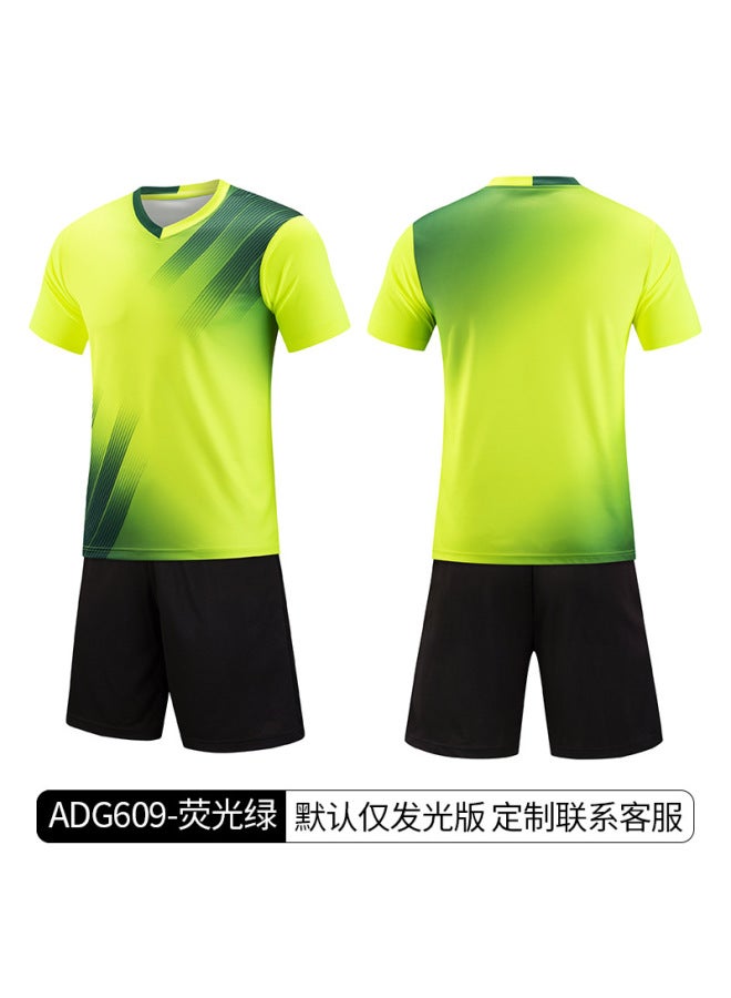 Children's Football Game Training Suit Youth Team Uniform Set Toddler Soccer Jerseys Outfit Quick Dry Soccer Suit