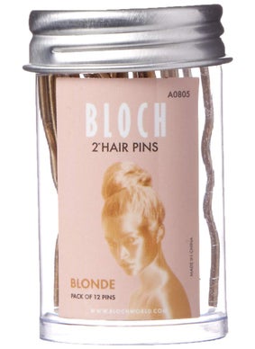 Bloch Bloch UnisexAdults Standard Hair Pins212 Pack Blonde 12 Count Pack of 1 