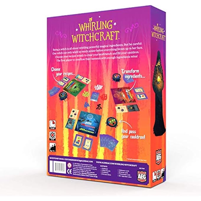 أيج مجموعة Alderac Entertainment Game Rotate Magiccraft Board Game Generation Resource Game فرط في تحميل خصومك بمكونات الجرعات الأعمار 14 25 لاعبا 1530 دقيقة - Image 4