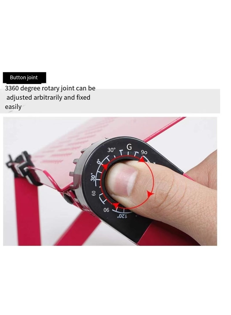 إسكدنيا رواية قابلة للطي طاولة الكمبيوتر مع مروحة لوحة الماوس - Image 3