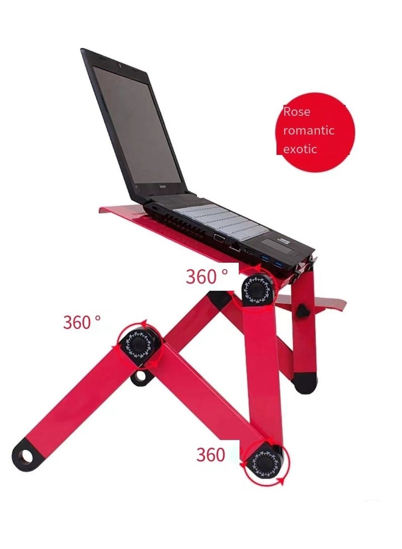 إسكدنيا رواية قابلة للطي طاولة الكمبيوتر مع مروحة لوحة الماوس - Image 2