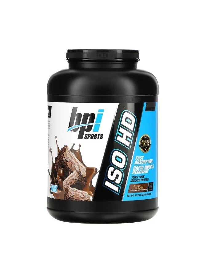 ISO HD 100 Pure Isolate Protein Chocolate Brownie 4.9 lbs 2208 g - pzsku/Z73BD2FE1D8678A358BF8Z/45/_/1702873832/b07210a5-2b54-4020-a575-d66c3401ad42