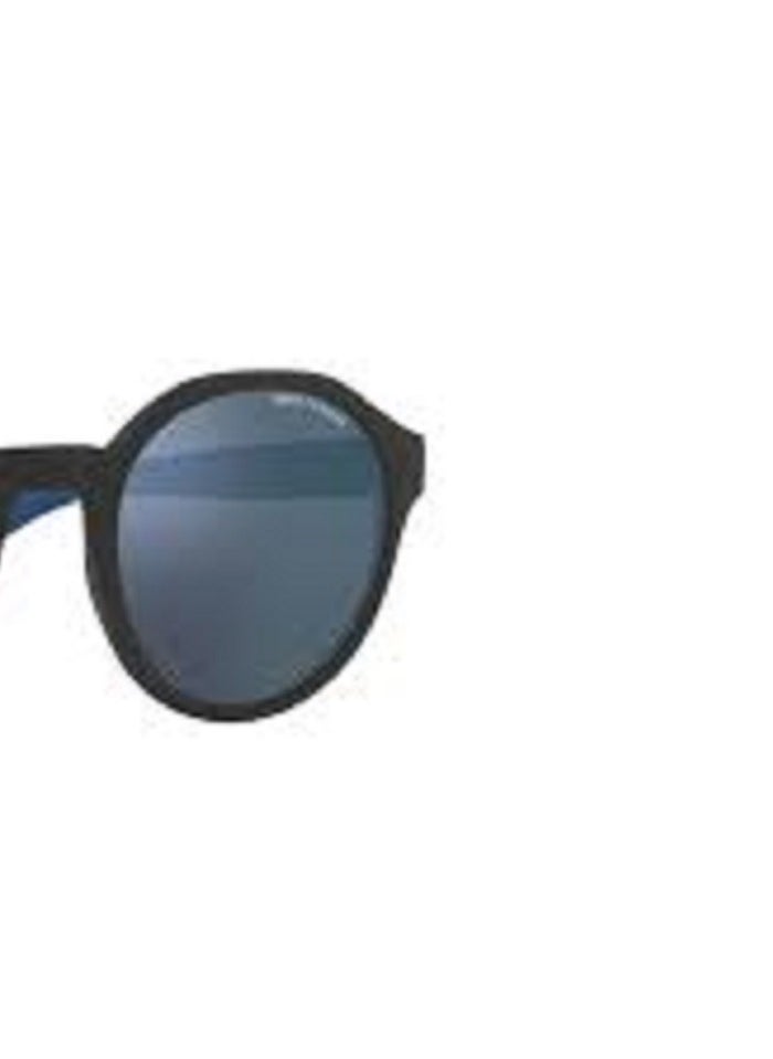 Armani Exchange - ARMANI EXCHANGE SUNGLASS AX4114S 833555 SIZE 51 MATTE BLACK FRAME WITH BLUE MIRROR LENS UNISEX - Image 1