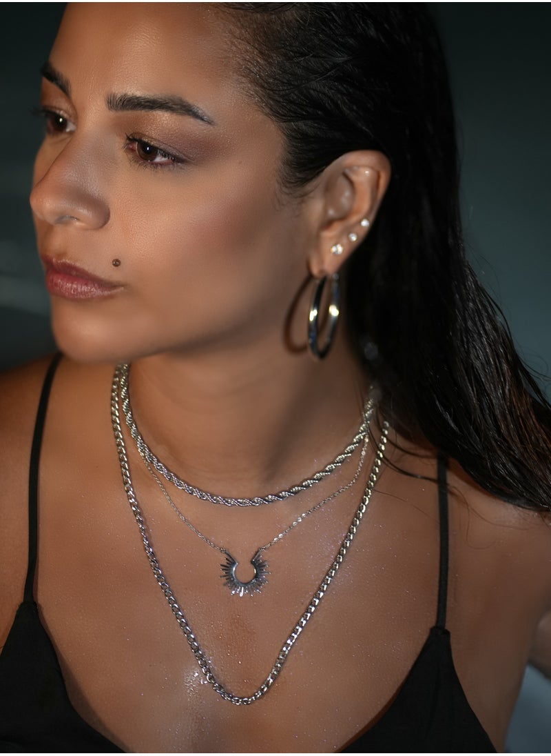 Clé de Lune Chain Layering Necklace  - Image 2