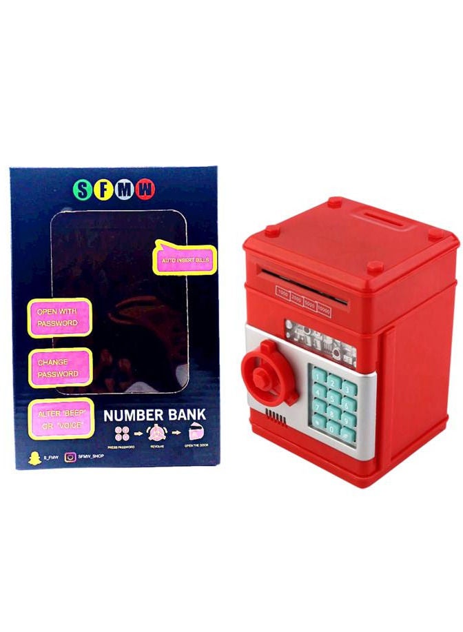 SFMW Electronic Money Bank Coin Cash Saving Box Made Up With Premium Quality - Image 1