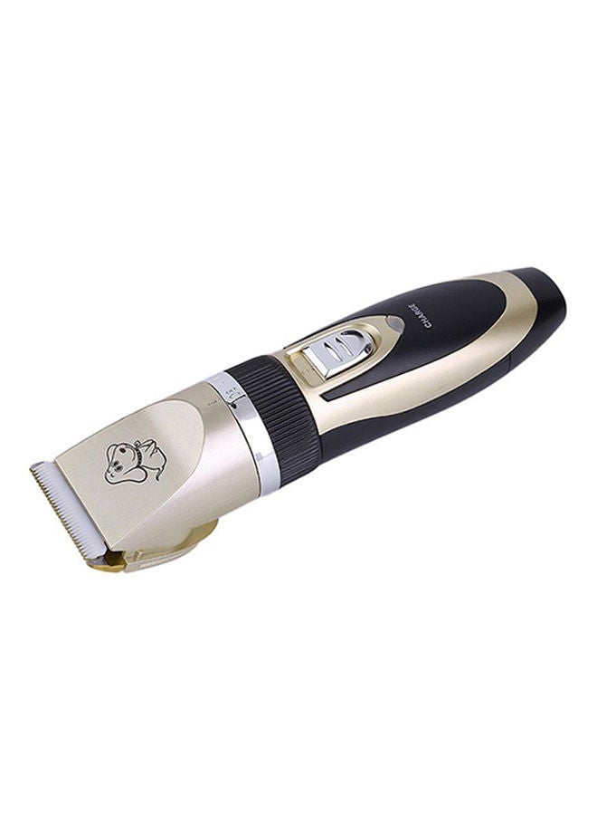 OUTAD Portable Low Noise Cordless Hair Grooming Trimmer Black/Gold 45x175x45mm - Image 4