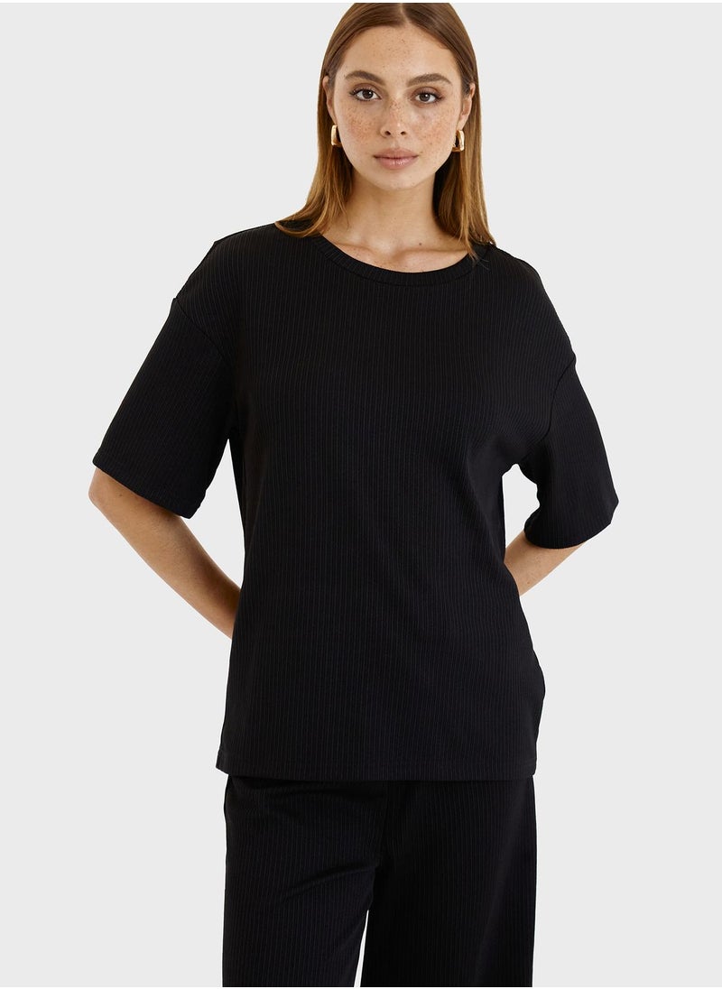 SNDYS - Round Neck T-Shirt - Image 1