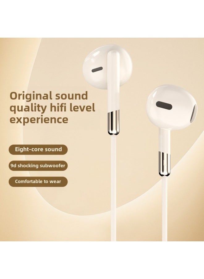 2024 Sleep Headset Wired Typec Digital Interface For Huawei Vivo Xiaomi OPPO Apple 15-Color:Kyaukphyun White Digital Core Type-c Flat Mouth (bag)  - Image 3