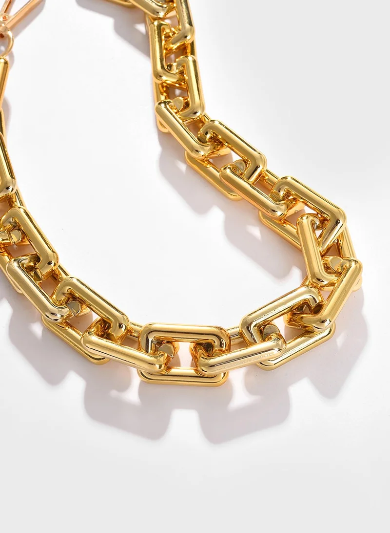 Sohi  Contemporary Link Artificial Necklace Jewellery  | Best Price UAE