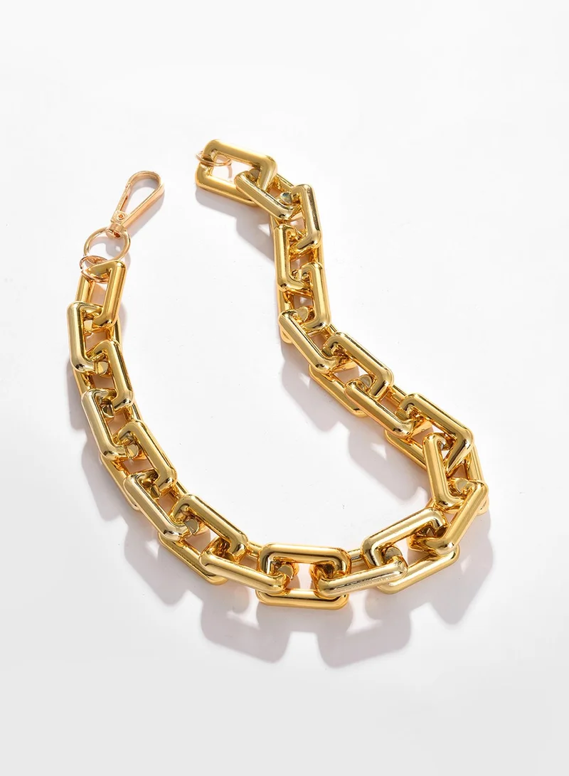 سوهي قلادة صناعية عصرية بتصميم وصلات