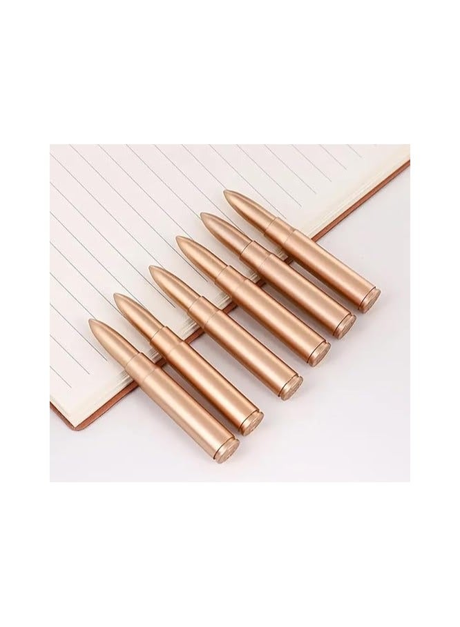 5 قطع من اقلام حبر جاف على شكل رصاصة اقلام مبتكرة للطلاب هدية تكتيكية - Image 2