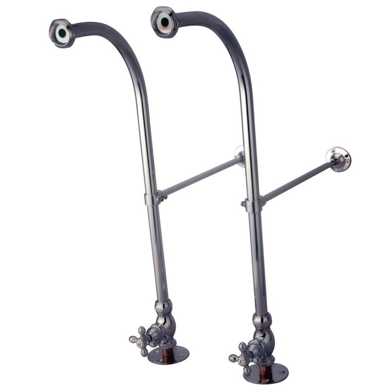 Elements of Design St. Louis DS451MX Freestanding Water SUpplies with Stop, Polished Chrome - Image 3
