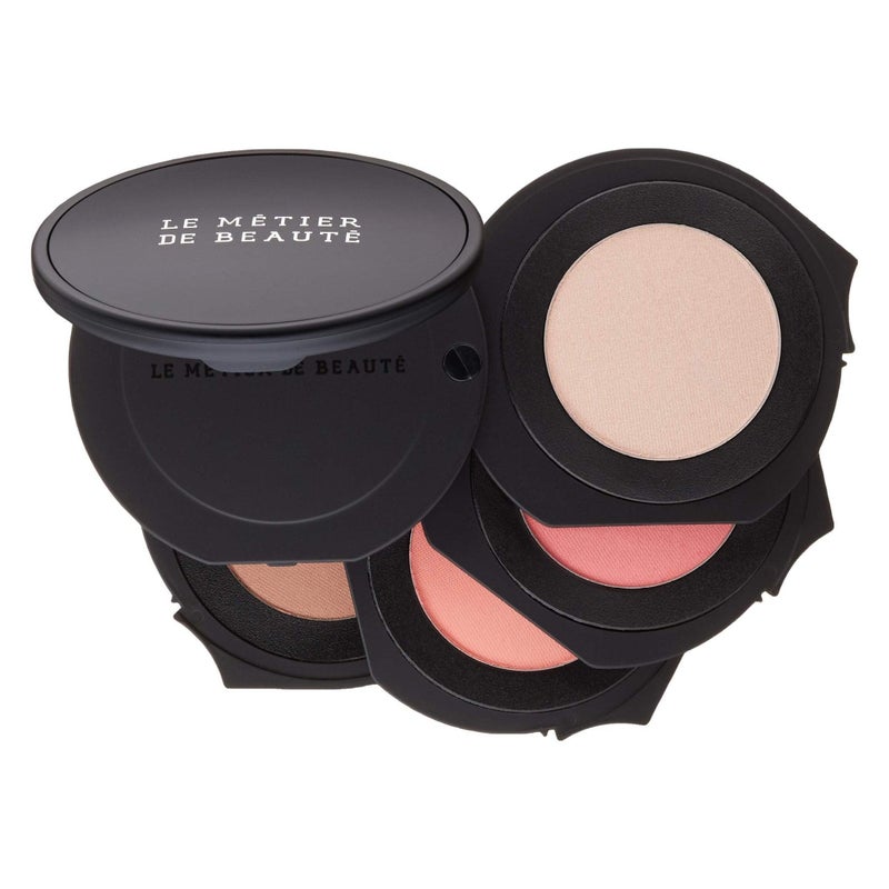 Le Metier De Beaute MTIER Blush Kaleidoscope 4 Color Collection Velvety Texture High Pigment Payoff Blendable Formula Buildable LongLasting Color for a Soft Radiant Finish Cheeky Chic