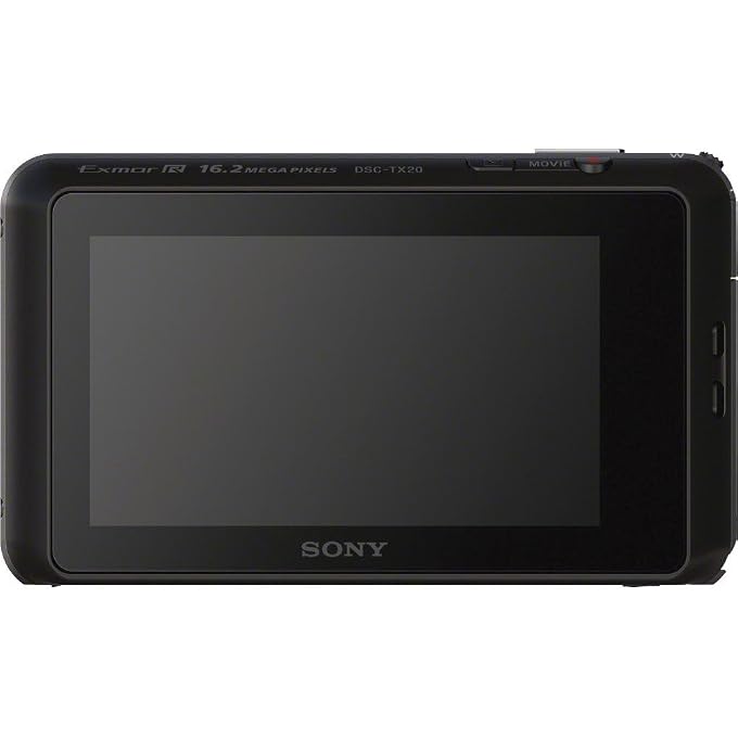 Sony Cyber-shot DSC-TX20 16.2 MP Exmor R CMOS Digital Camera with 4x Optical Zoom and 3.0-inch LCD (Black) (2012 Model) - Image 2