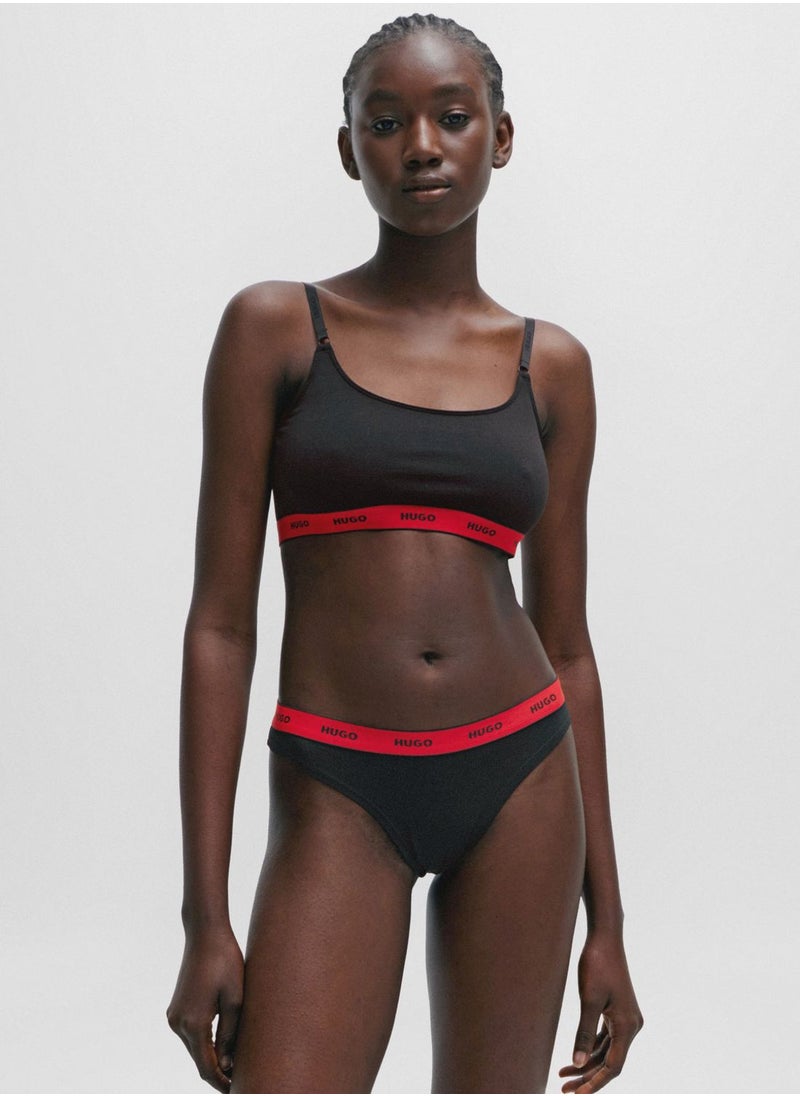 HUGO - Strap Detail Bralette - Image 1