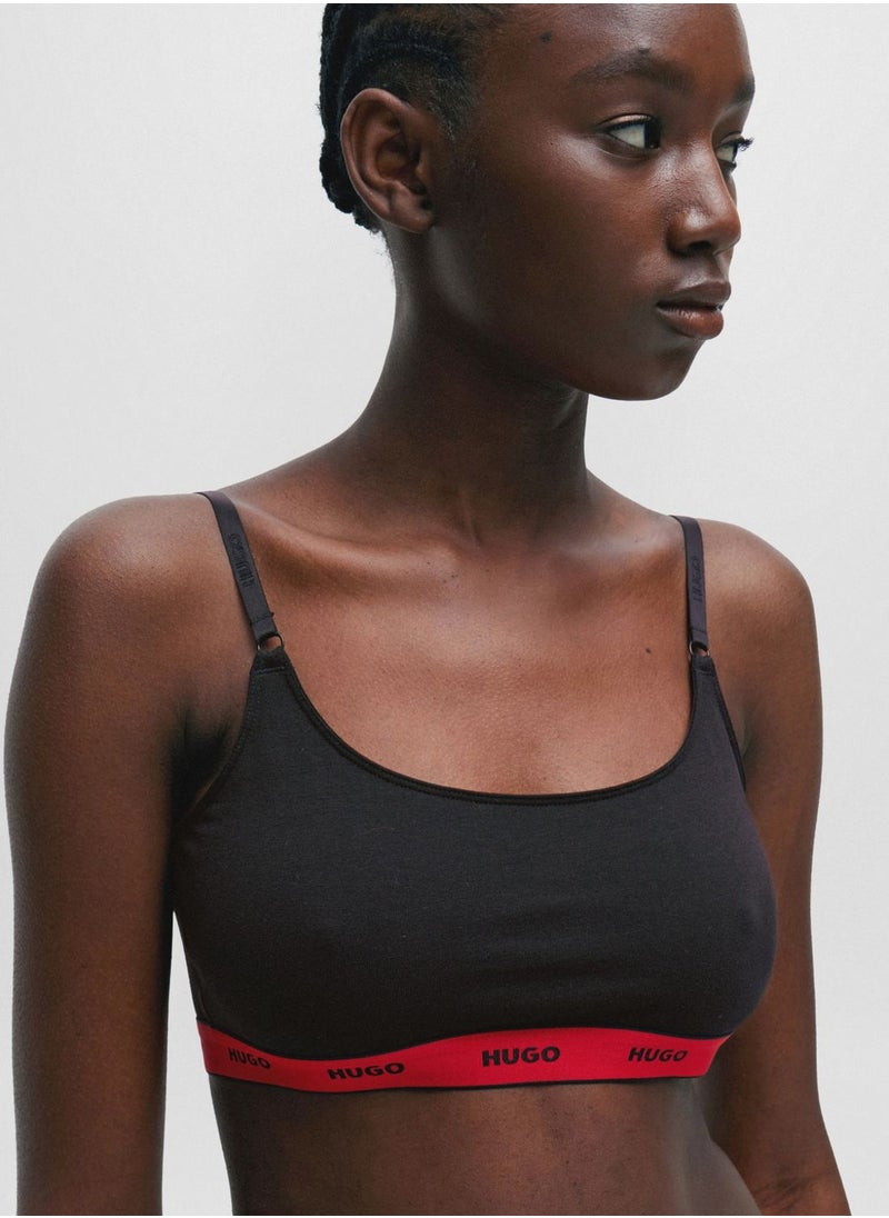 HUGO - Strap Detail Bralette - Image 1