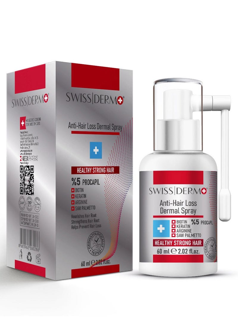 Swiss Dermo Anti Hair Loss Dermoal Spray 60 ml
