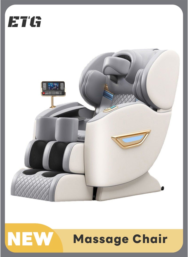 ETG （5 Years Warranty）Massage Chair Full Body,  SL Track Zero Gravity Massage Chair Recliner , Bluetooth Speaker,Full Body Massage Recliner Chair with Airbags, , AI Voice Control,LCD Touch Control - Image 1