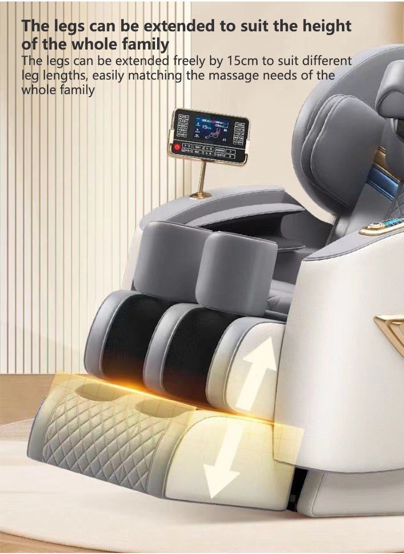 ETG - （5 Years Warranty）Massage Chair Full Body,  SL Track Zero Gravity Massage Chair Recliner , Bluetooth Speaker,Full Body Massage Recliner Chair with Airbags, , AI Voice Control,LCD Touch Control - Image 1