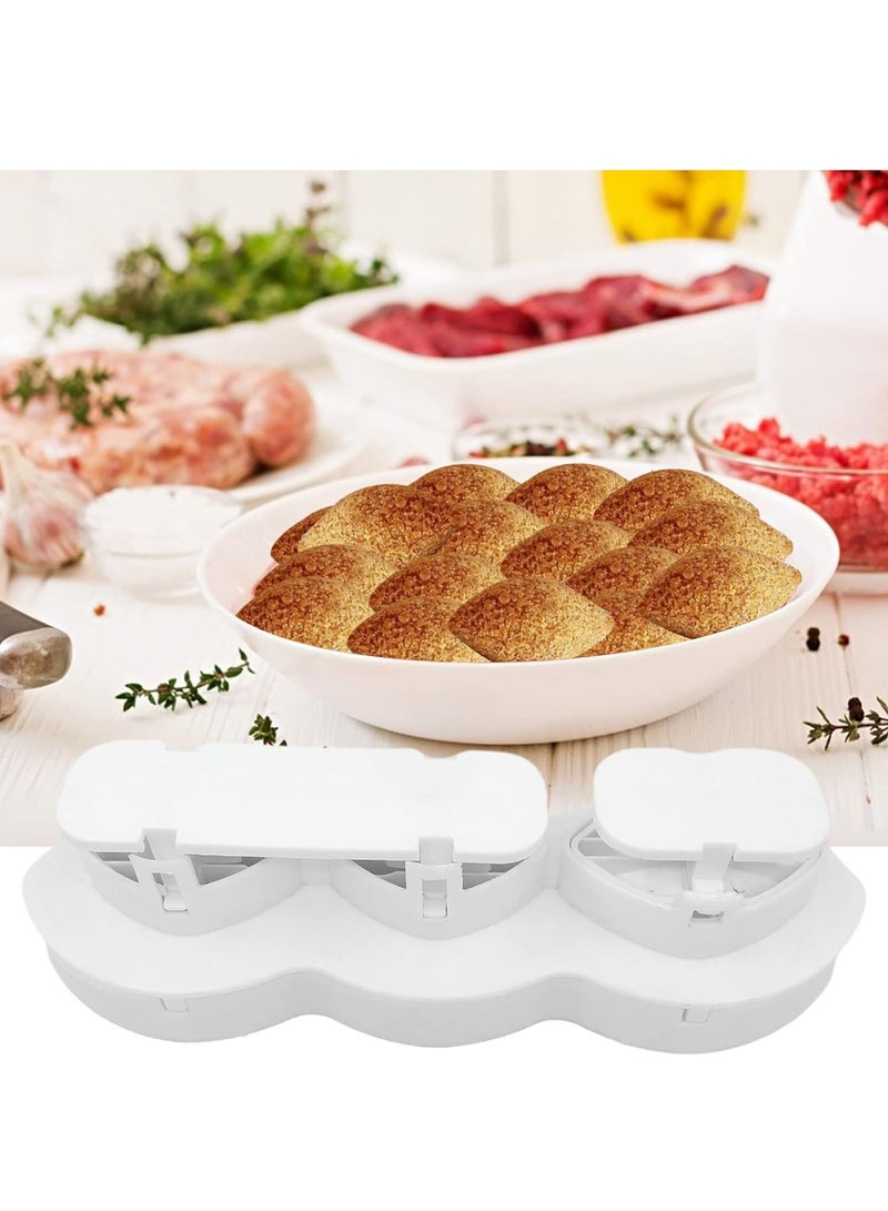 DubaiGallery Household DIY Meatballs Mold, Kitchen Kibbeh Meat Stuffing Food Processor Meatloaf Maker Cooking Tools  - Image 4