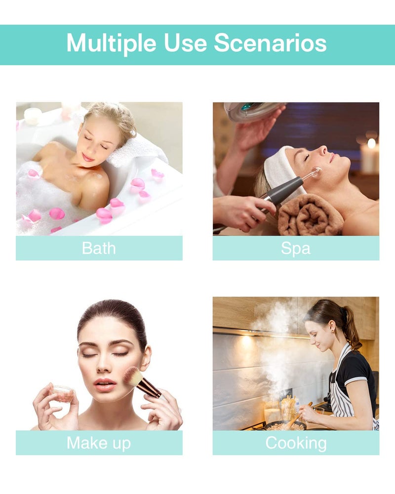 Auban Disposable Shower Caps, Plastic Clear Hair Cap - Image 5