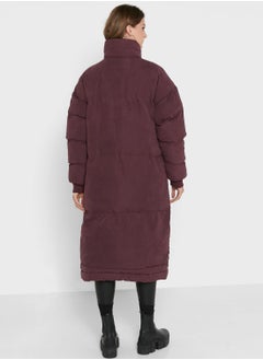 Missguided Tall Lush Longline Maxi Puffer  - Image 2