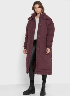 Missguided Tall Lush Longline Maxi Puffer  - Image 4