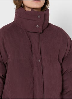 Missguided Tall Lush Longline Maxi Puffer  - Image 3