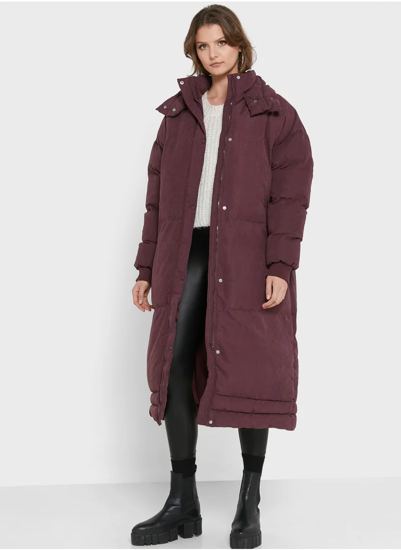 Missguided Tall Lush Longline Maxi Puffer
