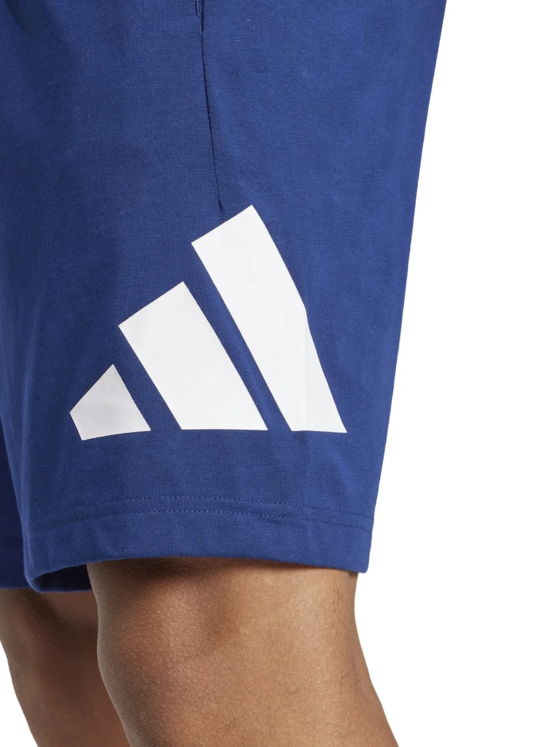 Adidas Essential Big Logo Single Jersey Shorts