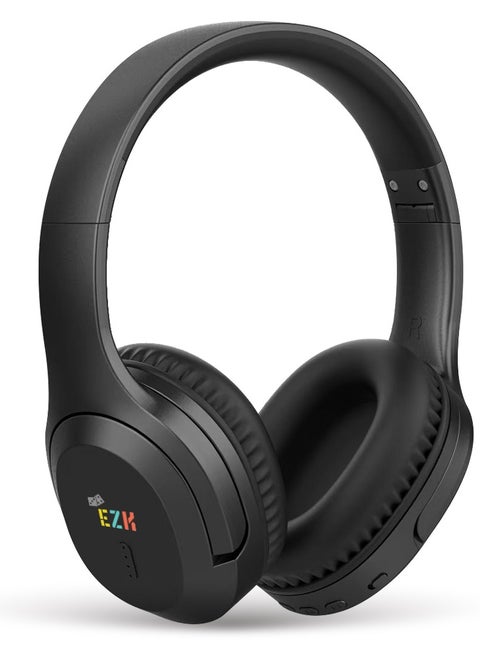Eazy Kids Bluetooth 5.4 Wireless Headset - Black