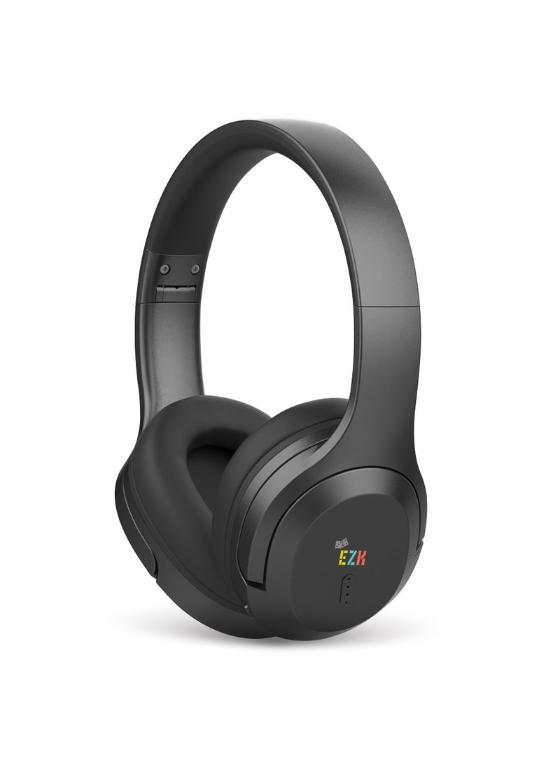 Eazy Kids - Eazy Kids Bluetooth 5.4 Wireless Headset - Black - Image 1