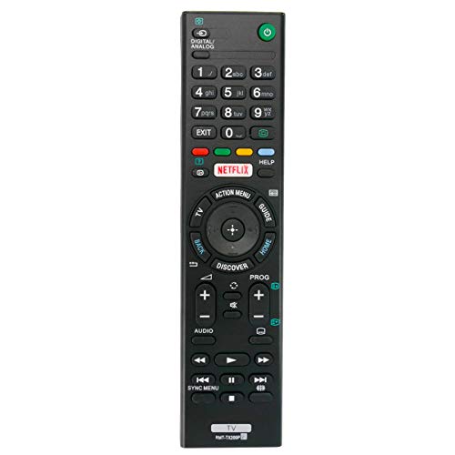 Allimity RMT-TX200P Replacement Remote Control fit for Sony Bravia LCD LED TV KDL-55W800D KDL-50W800D KDL-43W800D KDL55W800D KDL50W800D KDL43W800D - Image 1