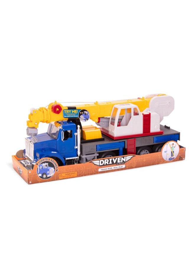 DRIVEN - DRIVEN by Battat Jumbo Carrier Truck with Midrange vehicle - Image 1