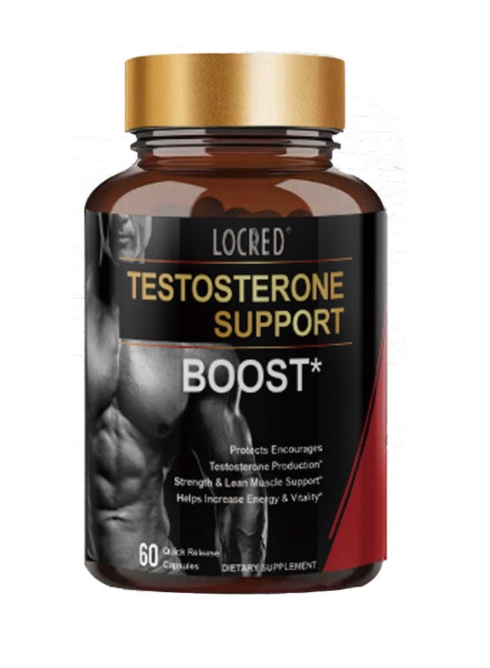 locred Water Creatine Capsules，Energy Supplement For Men，Performance Daily Workout Supplements for Men ，Improve Physical Skills， Improve Physical Fitness ，Strengthen Vitality - 60 Capsules ﻿  - Image 1