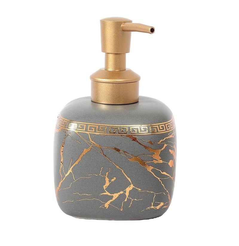 Skywalk Ceramic Liquid Soap Dispenser, 250 ml (Random Colour) - Image 3