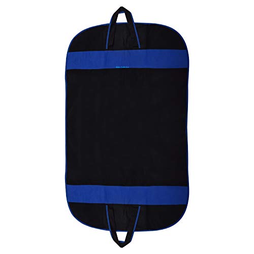 Glitter Collection (TM) Men's Coat Blazer cover Pack of 1 Foldover Breathable Garment Bag with Handles and Gusset - Black PBCOT-001 - Image 2