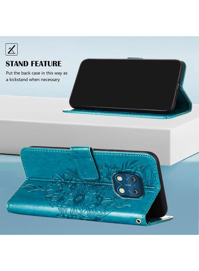 S-TOP Case For Nokia XR20 Embossed Butterfly Leather Phone Case - Image 3