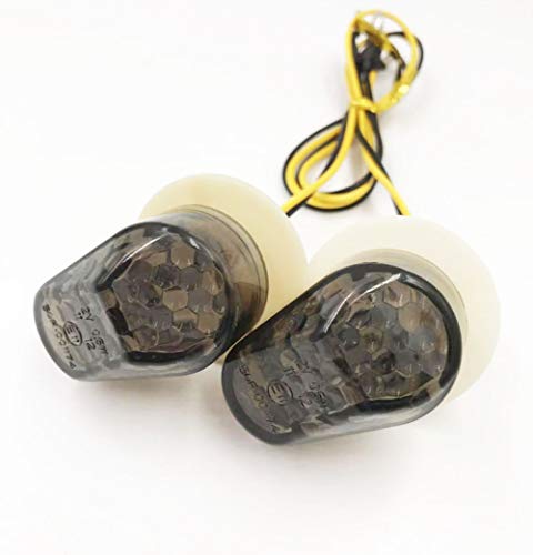 SAMDO Motorcycle Flush Mount LED Turn Signals Smoke For Yamaha FZ1 FZ6 FZR FAZER YZF R1 R6 R6S FZ1 FZ6 FZ8 FAZER XJ6 MT03 - Image 5