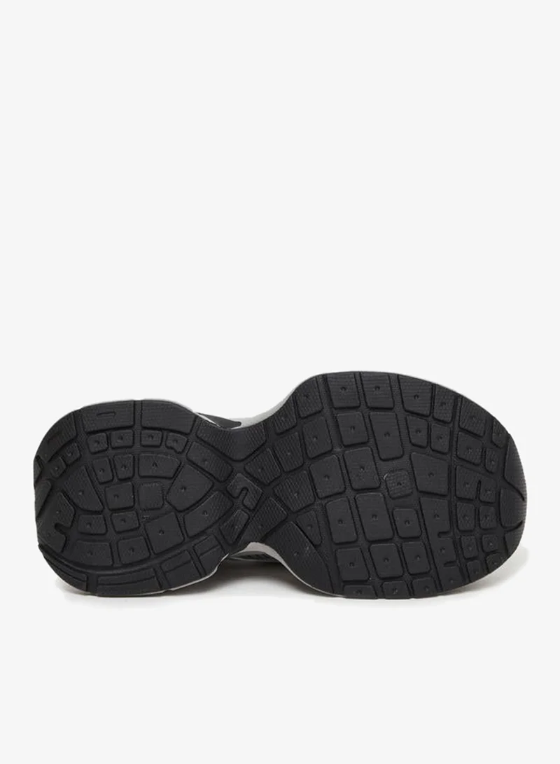 Styli Active Grey Women Textured Chunky Sneakers for Women | Best Price UAE
