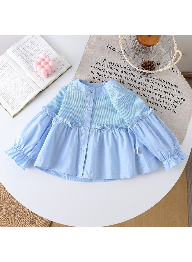 Girls' Baby Autumn Casual Doll Top Toddler Comfortable Shirt - Image 2