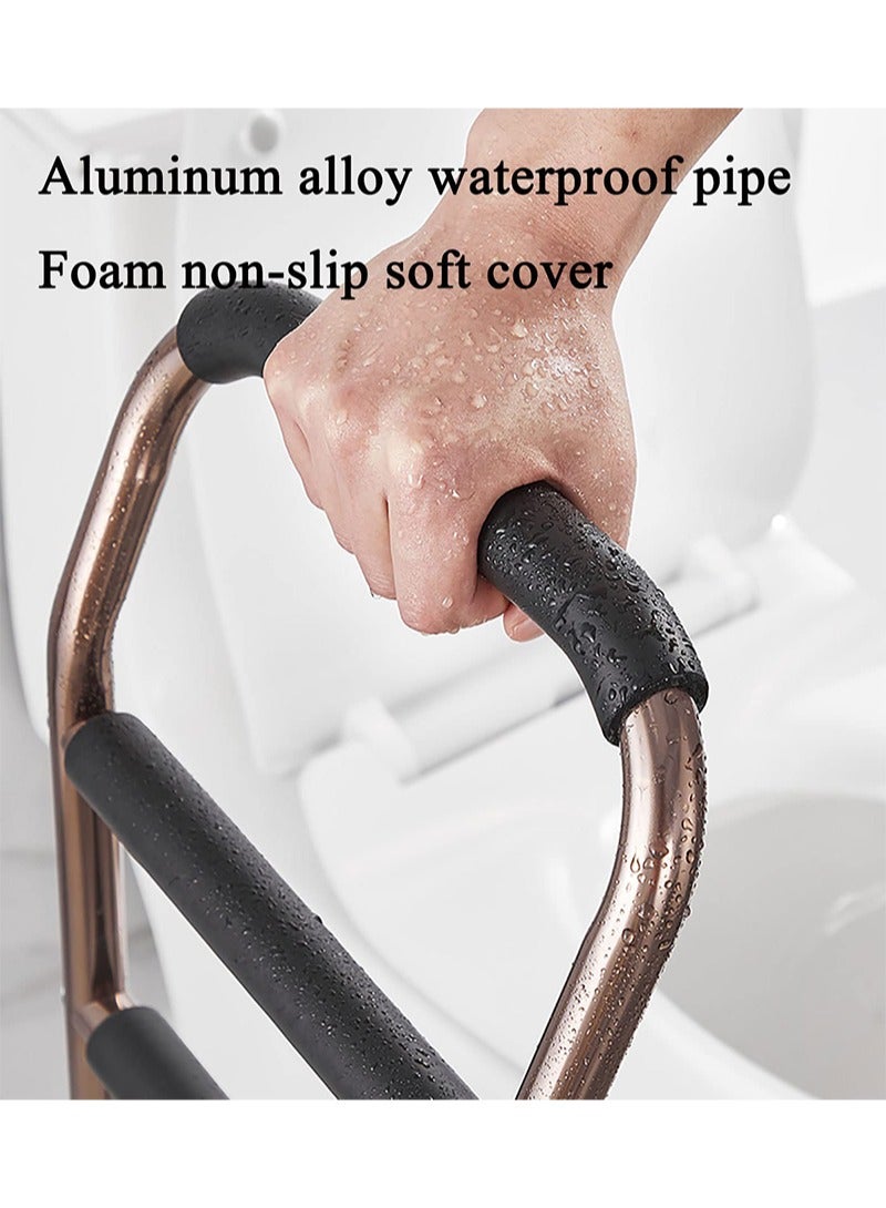 Aikanbo Stand Assist for Seniors with Storage Pocket, Adjustable Height Bed Rails for Seniors Sit to Stand, Portable Mobility & Daily Living Aids with Storage Pocket, Supports Up to 300LBS - Image 2