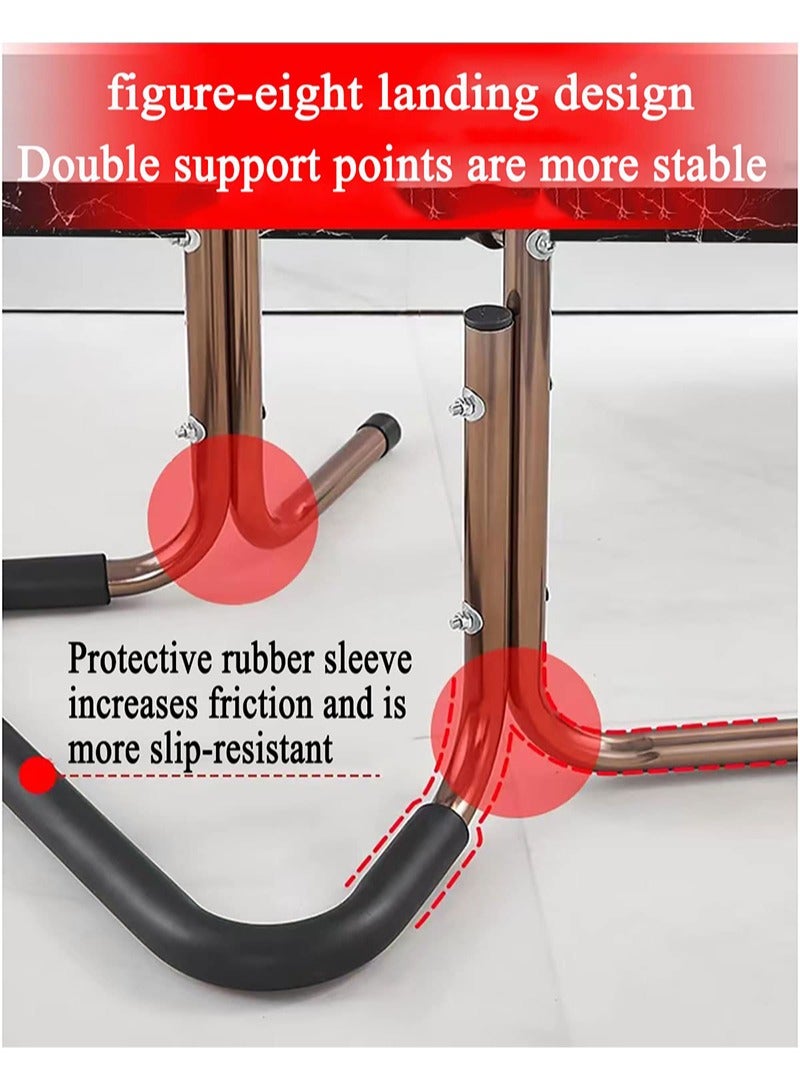 Aikanbo Stand Assist for Seniors with Storage Pocket, Adjustable Height Bed Rails for Seniors Sit to Stand, Portable Mobility & Daily Living Aids with Storage Pocket, Supports Up to 300LBS - Image 4