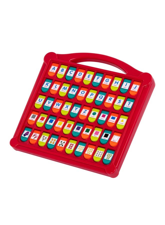 Battat - French Alphabet Toy For Learning - 50 Pop-Up Flaps - Letters, Words, Numbers, Colors, Shapes - Educational Toy For Toddlers, Kids - 3 Years + - Alphabet Cache-Cache - Image 5